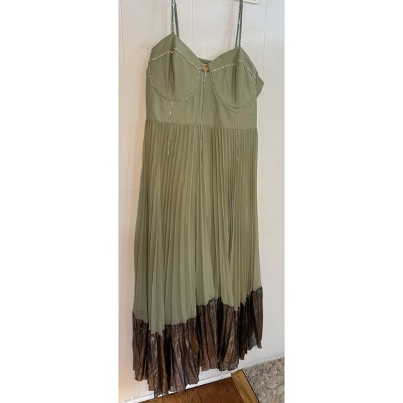 Anthropologie Verb by Pallavi Singhee 2x Embellished Buster Corset Dress - Picture 2 of 16